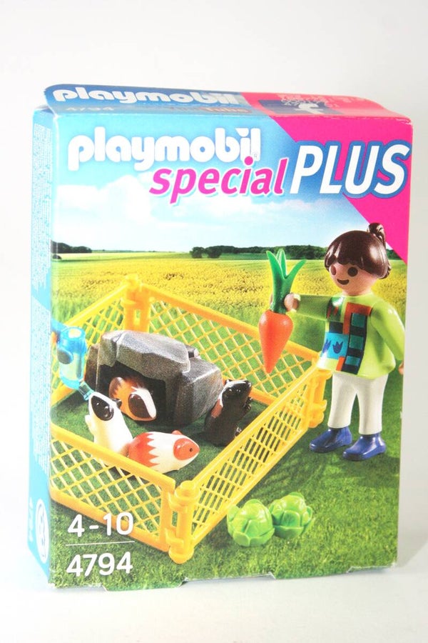 Playmobil Meisje bij cavia-ren 4794