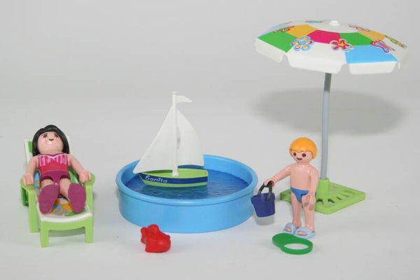 Playmobil Zwembadje met ligstoel 4864