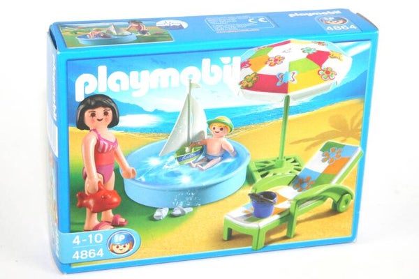 Playmobil Zwembadje met ligstoel 4864