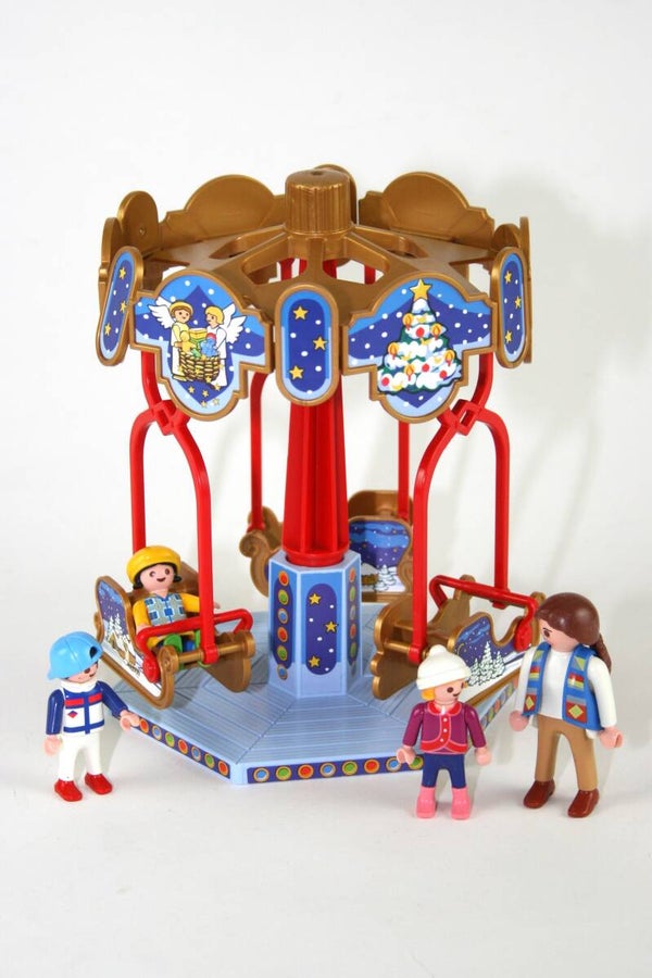 Playmobil Kerst draaimolen 4888
