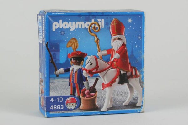 Playmobil Sinterklaas en zwarte piet 4893 met doos