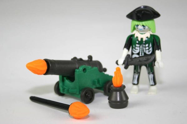 Playmobil Spookpiraat met kanon uit paasei 4928