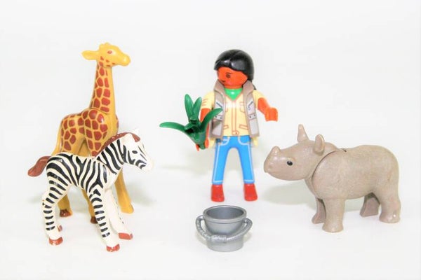 Playmobil Verzorgster met babydieren 4931