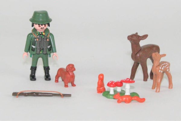 Playmobil Jager met bosdieren 4938