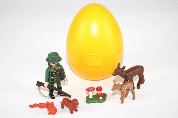 Playmobil Paasei Jager met bosdieren 4938