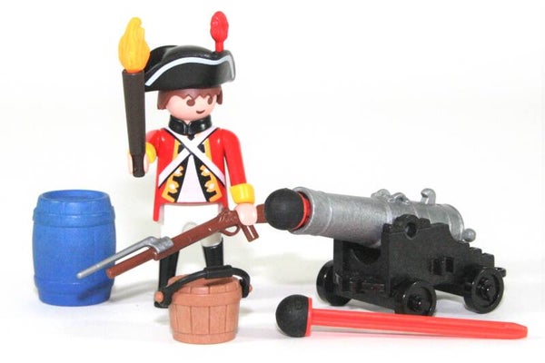 Playmobil Soldaat met kanon 5141