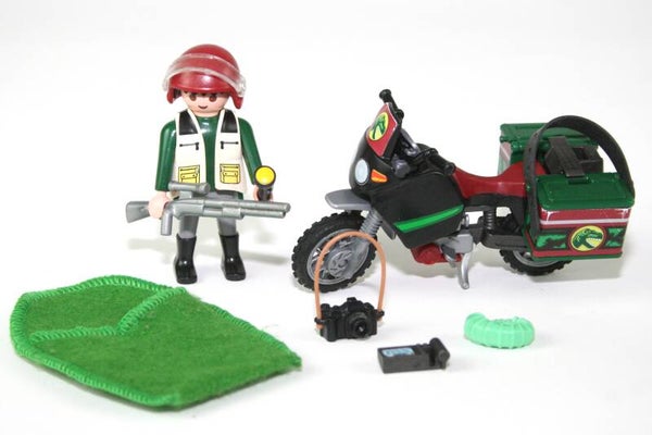 Playmobil Onderzoeker met motor 5237