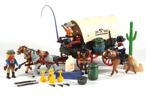 Playmobil Goudtransport met overvallers 5248