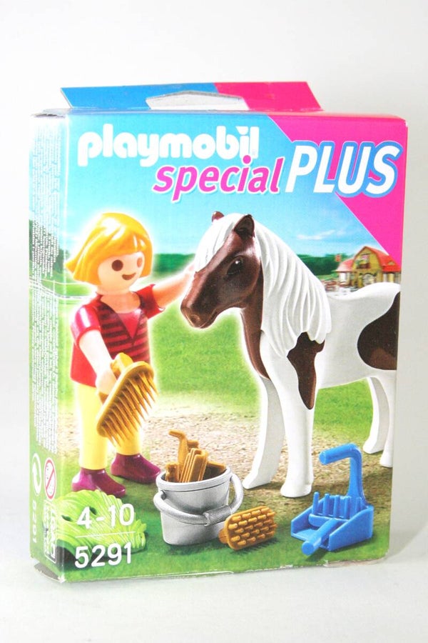 Playmobil Meisje met verzorgpony 5291