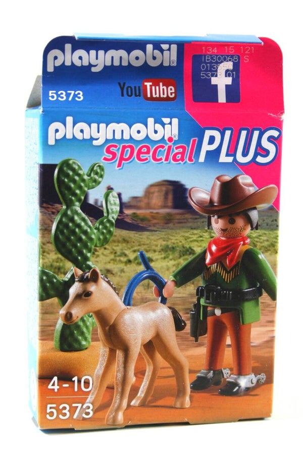 Playmobil Cowboy met veulen 5373