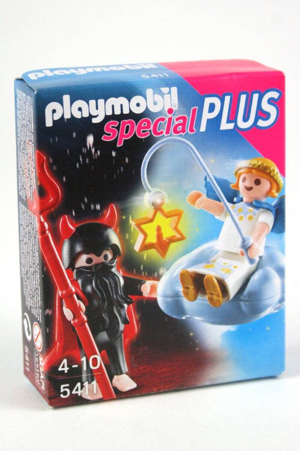 Playmobil Kerstengel en duiveltje 5411