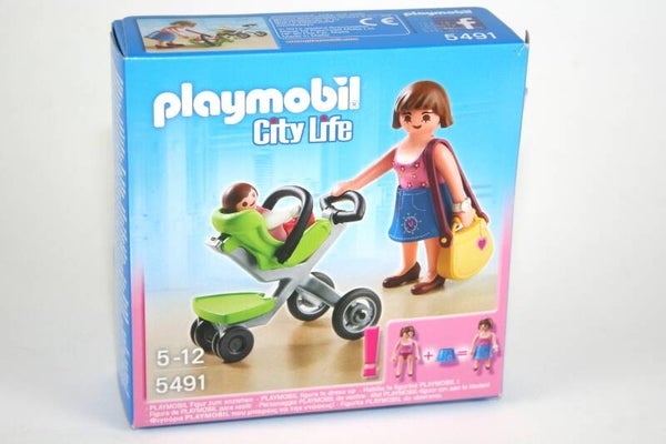 Playmobil Mama met maxi-cosy buggy 5491