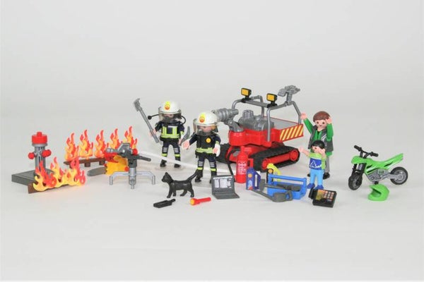 Playmobil Brandweer adventkalender 5495