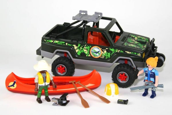 Playmobil Pick-up met kano 5558