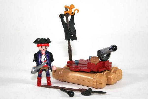 Playmobil Inhoud koffertje piratenvlot 5655