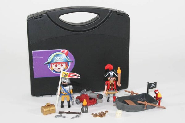Playmobil Piraten met sloep in koffertje 5894