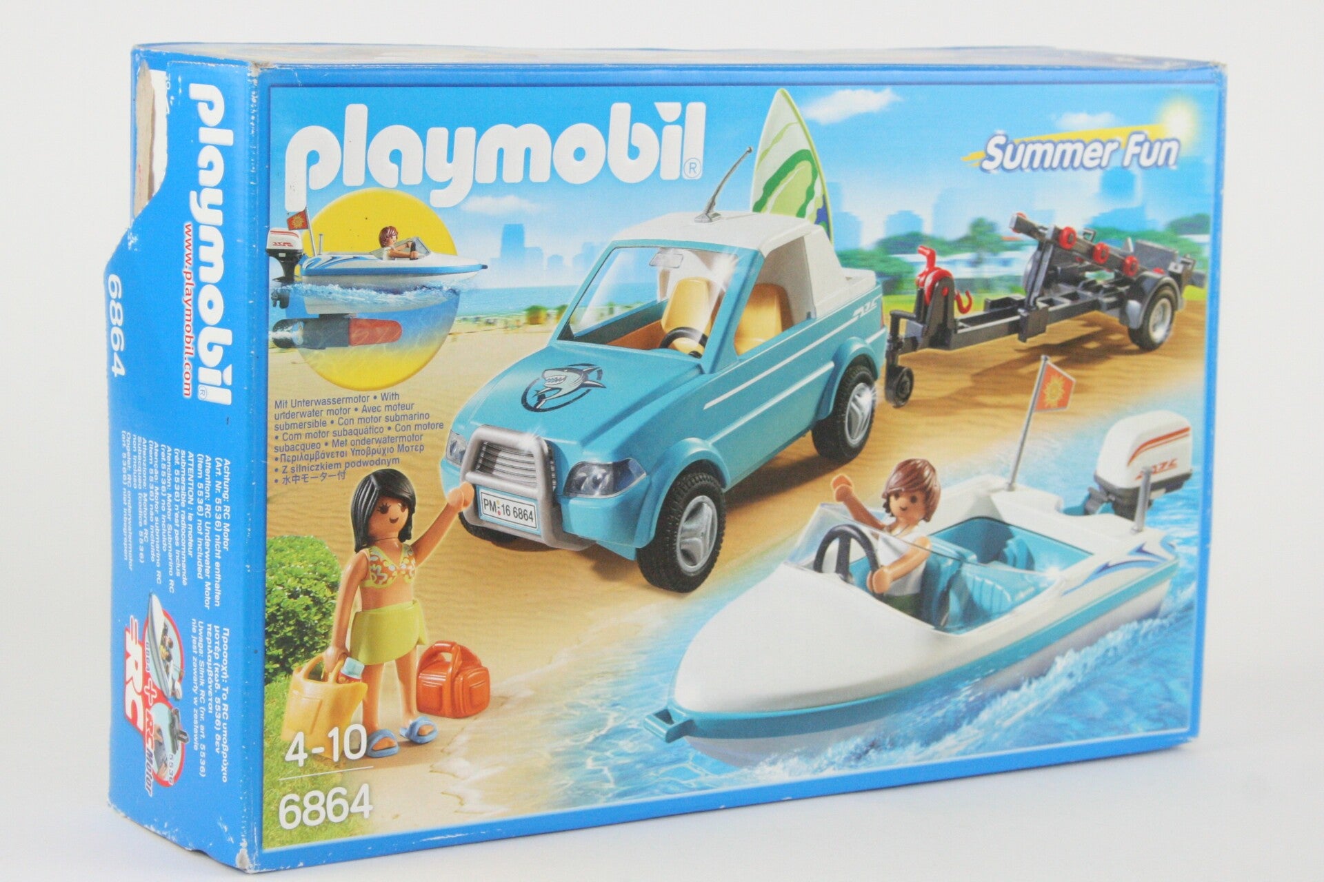 Playmobil Pickup met speedboot 6864 RePlaymo