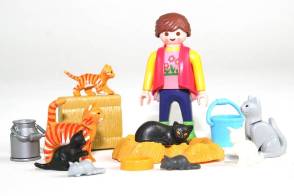 Playmobil Boerin met poezen 6139
