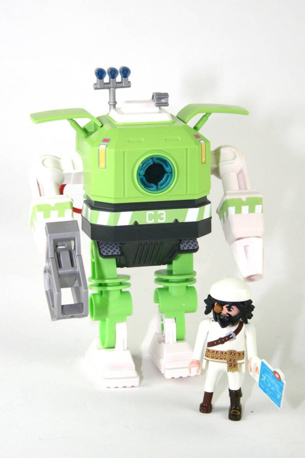 Playmobil Super 4 Cleano robot 6693