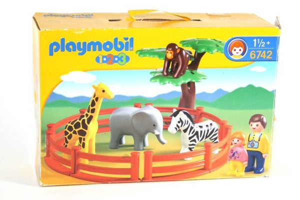 Playmobil 1-2-3 Kleine dierentuin 6742