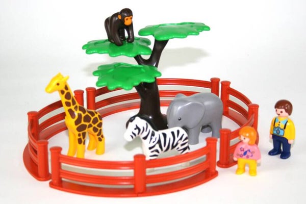 Playmobil 1-2-3 Kleine dierentuin 6742