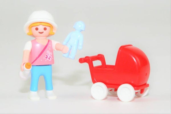 Playmobil Meisje met poppenwagen 6810