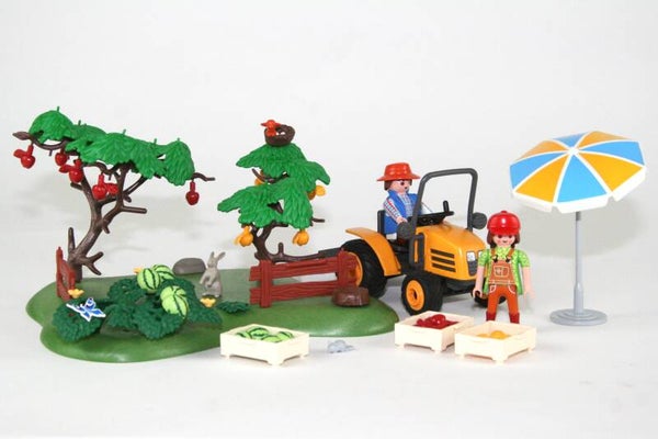 Playmobil Appelboomgaard met tractor 6870