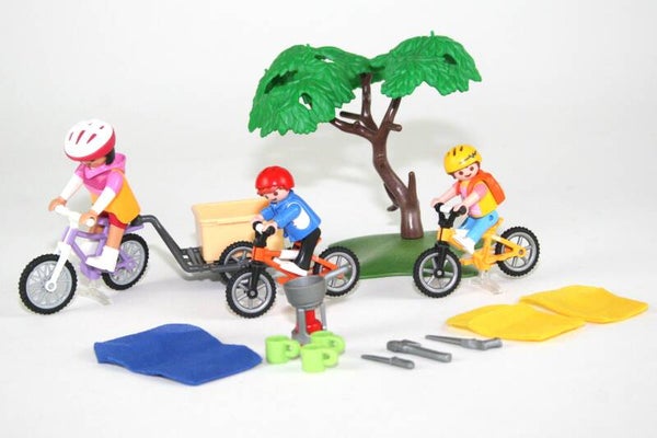 Playmobil Mountainbiketocht met bolderwagen 6890 / 9155