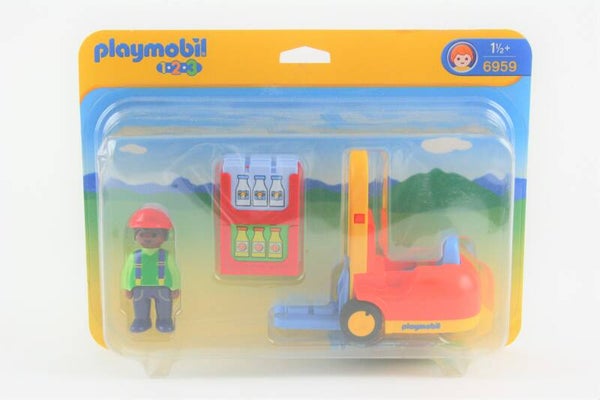 Playmobil 1-2-3 Heftruck 6959 Nieuw