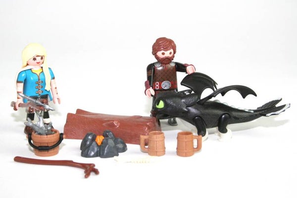 Playmobil Hikkie en Astrid 70040
