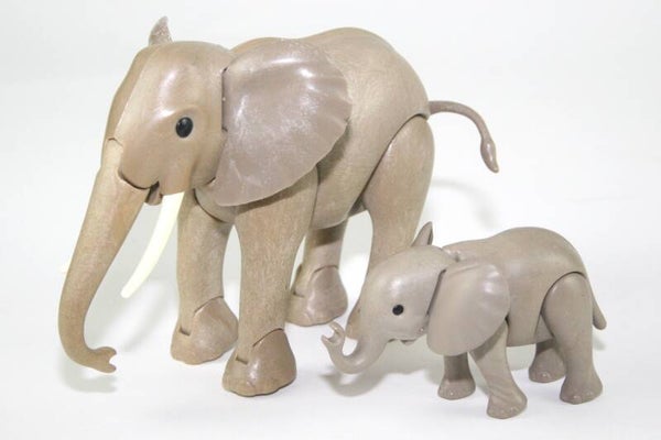 Playmobil Olifant met jong 7017