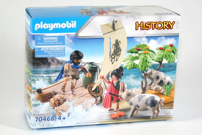 Juguete PLAYMOBIL Ulises Y Kirke 70468 - Figura Griega, Recomendado A Partir De 4 Años