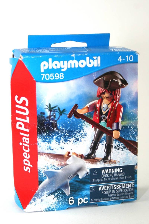 Playmobil Piraat met vlot en hamerhaai 70598 Nieuw