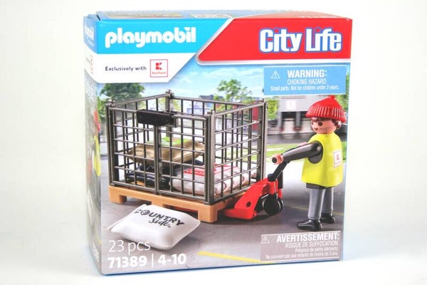Playmobil Kaufland palletwagen 71389 Nieuw