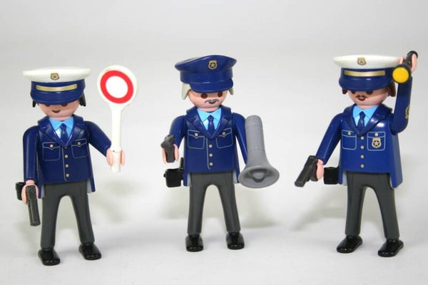 Playmobil Trio politie agenten 7799