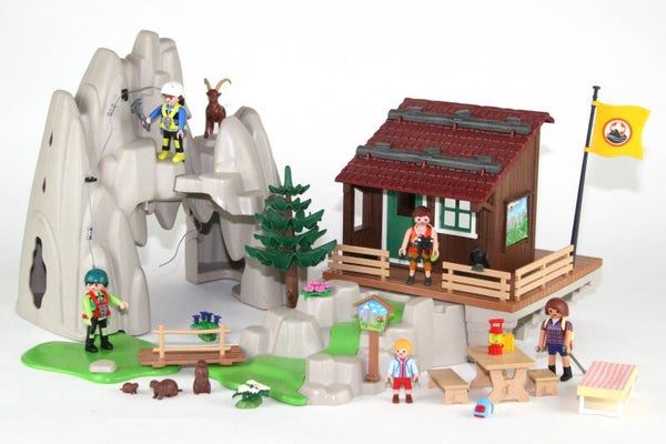 Playmobil Bergbeklimmers met berghut 9126