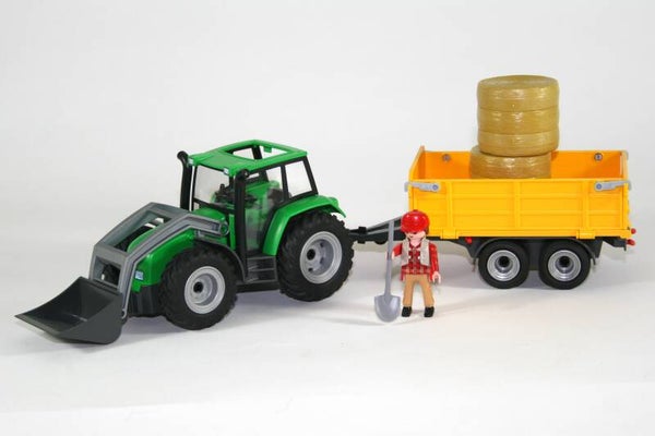 Playmobil Tractor met aanhanger 9317