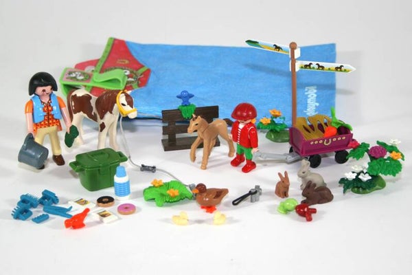 Playmobil Ponyrijders met plattegrond 9331