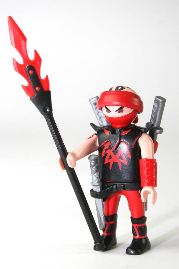 Playmobil Ninja met lans 9335