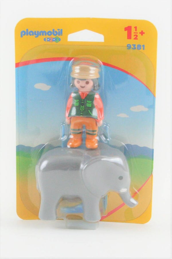 Playmobil Verzorger met olifant 9381 Nieuw