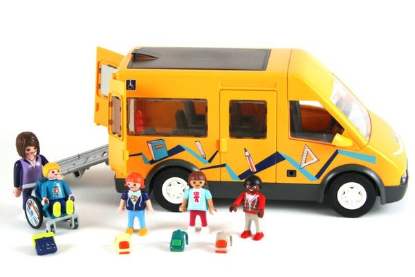 Playmobil Schoolbus met rolstoel 9419