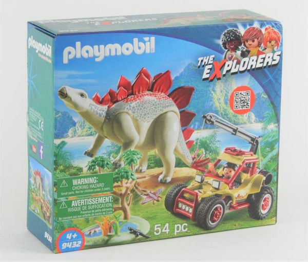 Playmobil Stegosaurus met buggy 9432 Nieuw