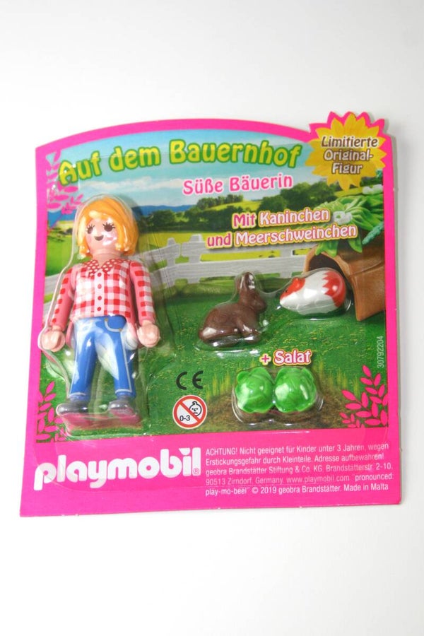 Playmobil Dame met knaagdiertjes Nieuw