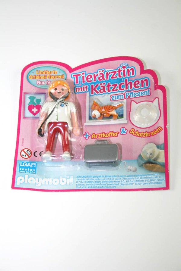 Playmobil Dierenarts met katje Nieuw