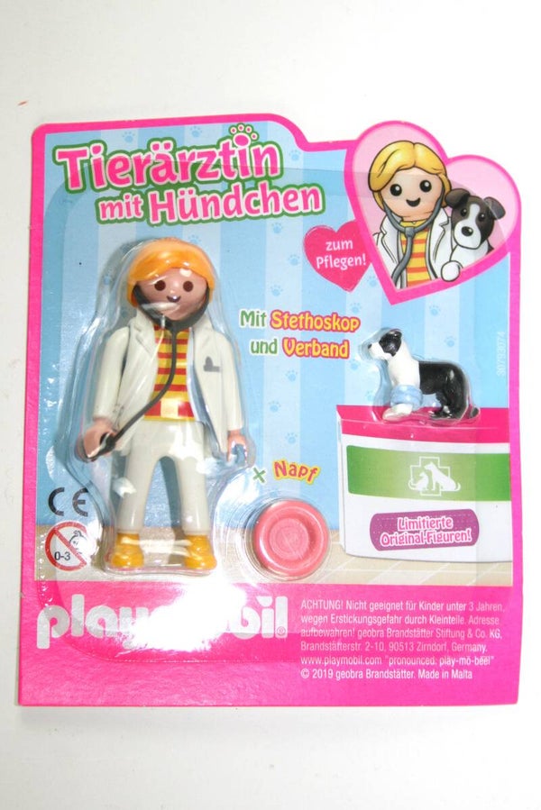 Playmobil Dierenarts met puppy Nieuw