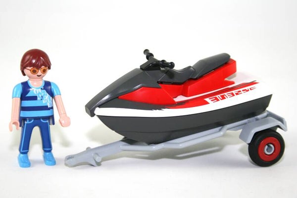 Playmobil Jetski op trailer