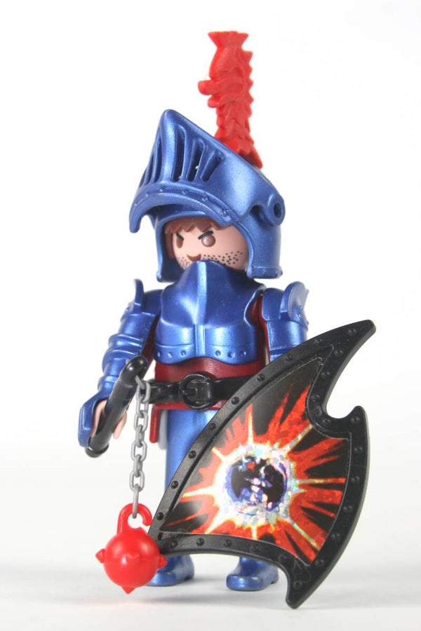 Playmobil Blauw metalen ridder k5203a serie 1