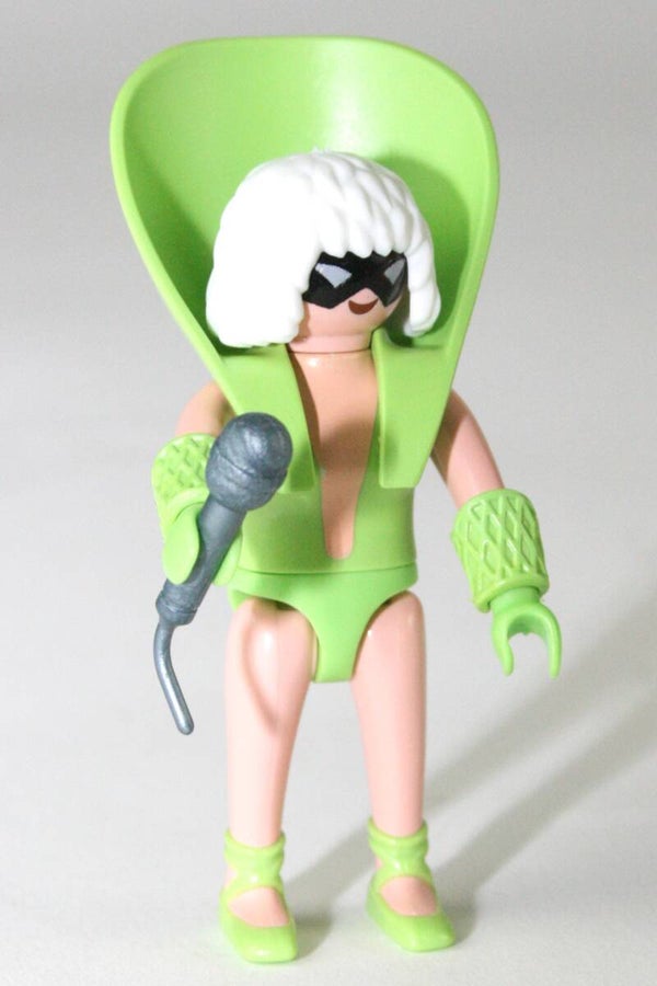 Playmobil Popster in het groen k 5244 d serie 3