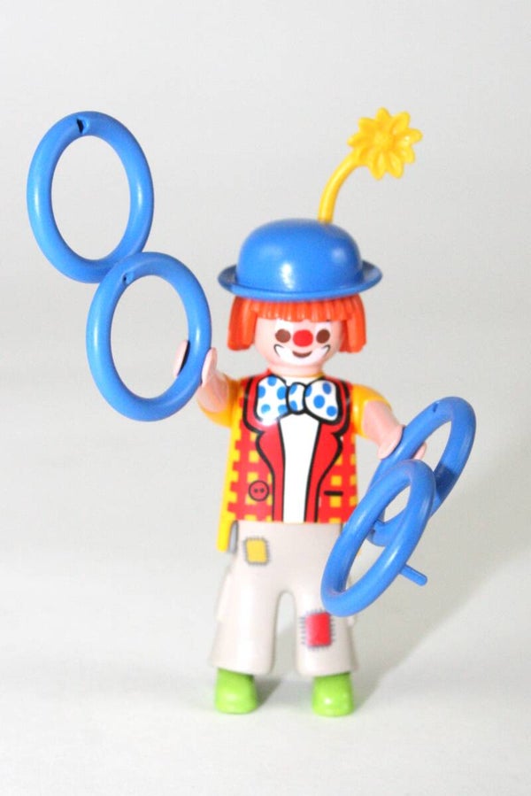 Playmobil Clown met ringen k 5537 c serie 7