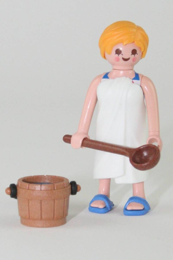 Playmobil Dame in de sauna k 6841 f